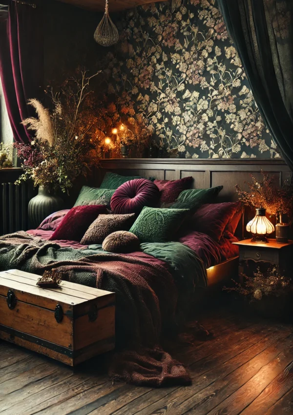 How To Create a Dark Cottagecore Bedroom With Easy Steps