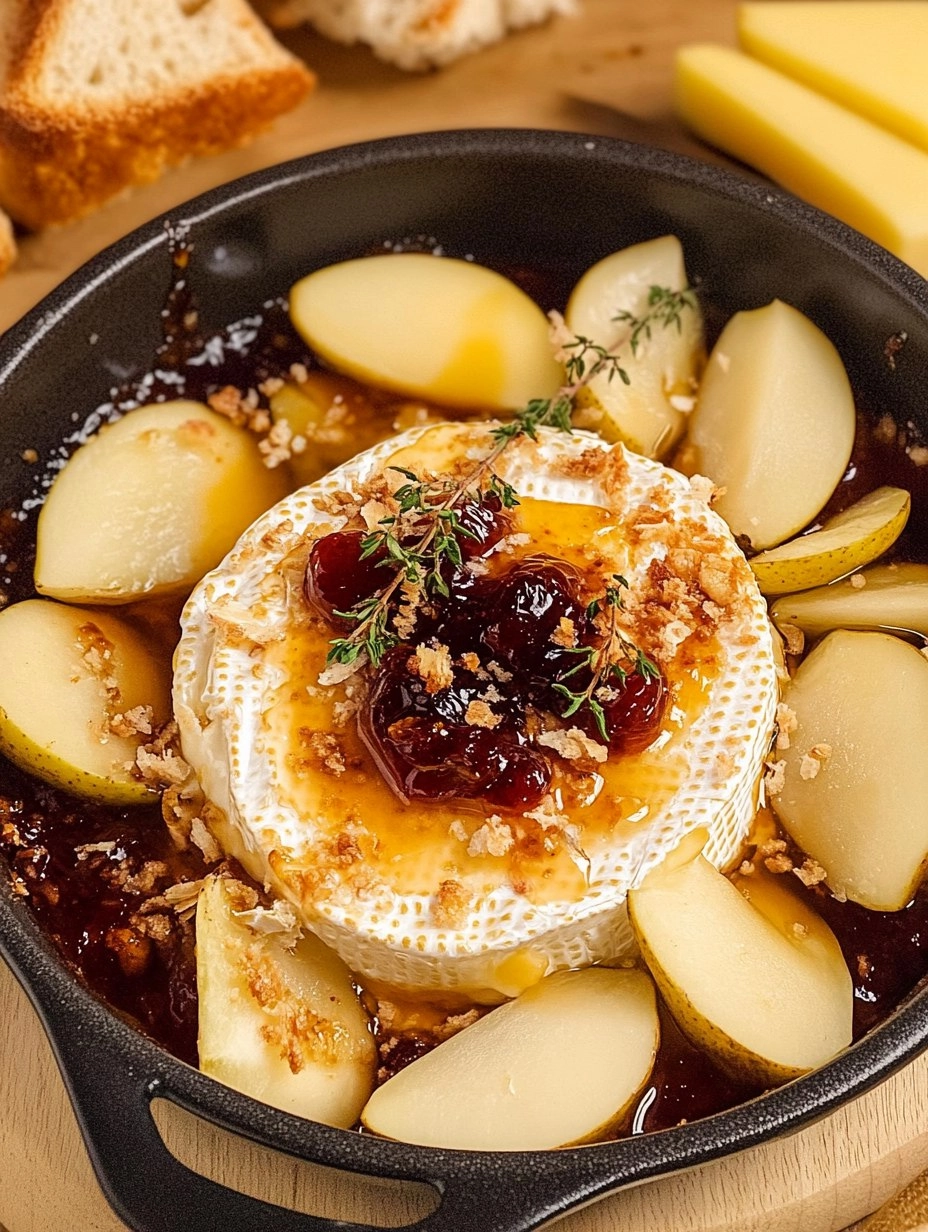 Baked Brie and Preserves