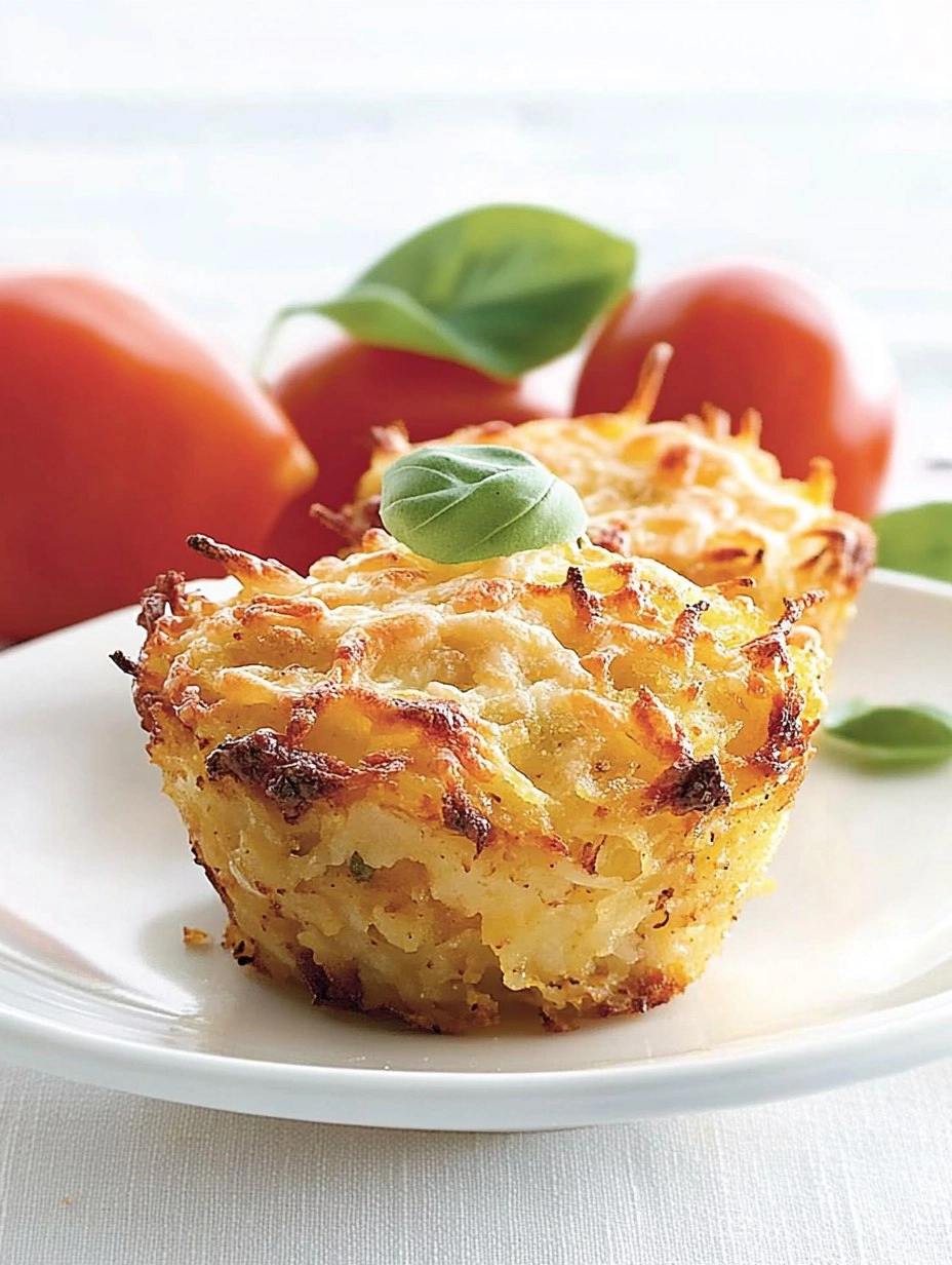 Baked Parmesan Hash Brown Cups