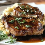 Balsamic-Pork-Chops-with-Cauli-Mash-Recipe