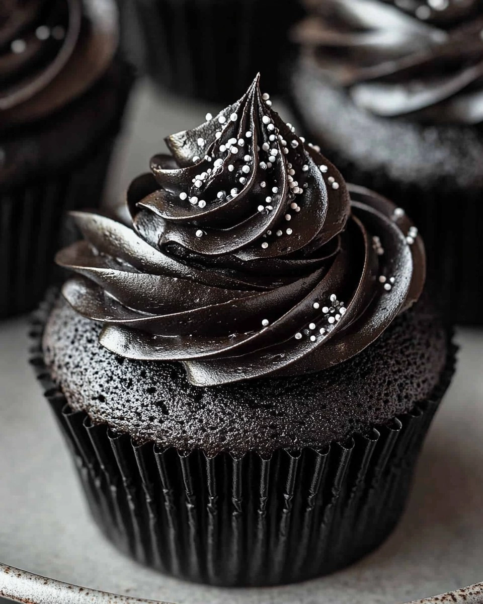 Black Cupcakes