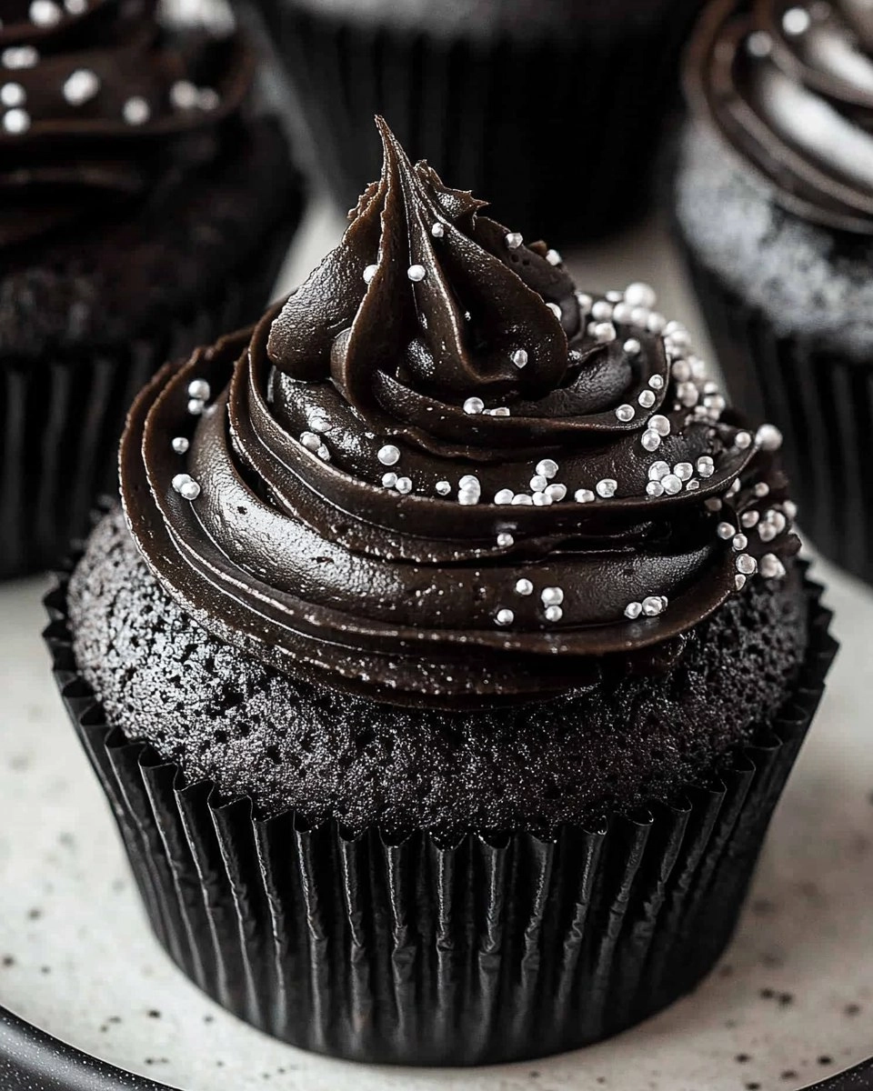 Black Cupcakes