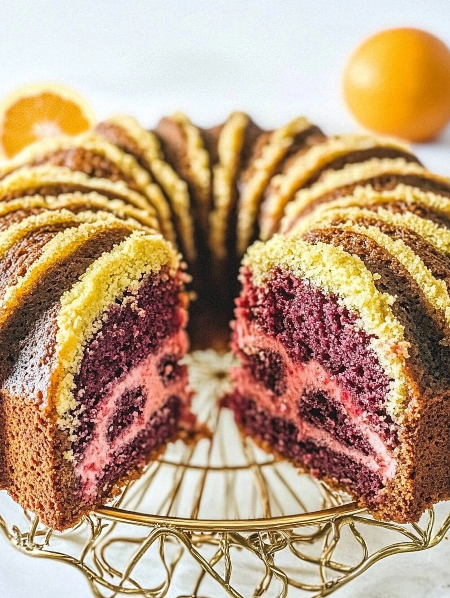 Blood Orange Coffee Cake