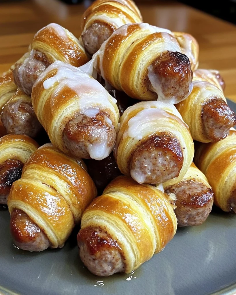 Breakfast-Pigs-in-Cinnamon-Rolls