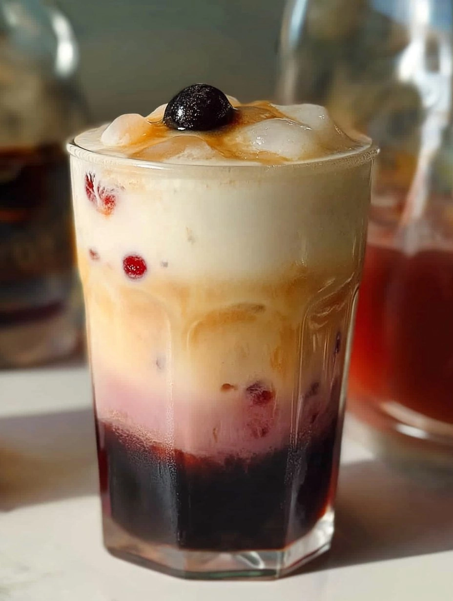 Cherry Vanilla Iced Latte 81 Cherry Vanilla Iced Latte