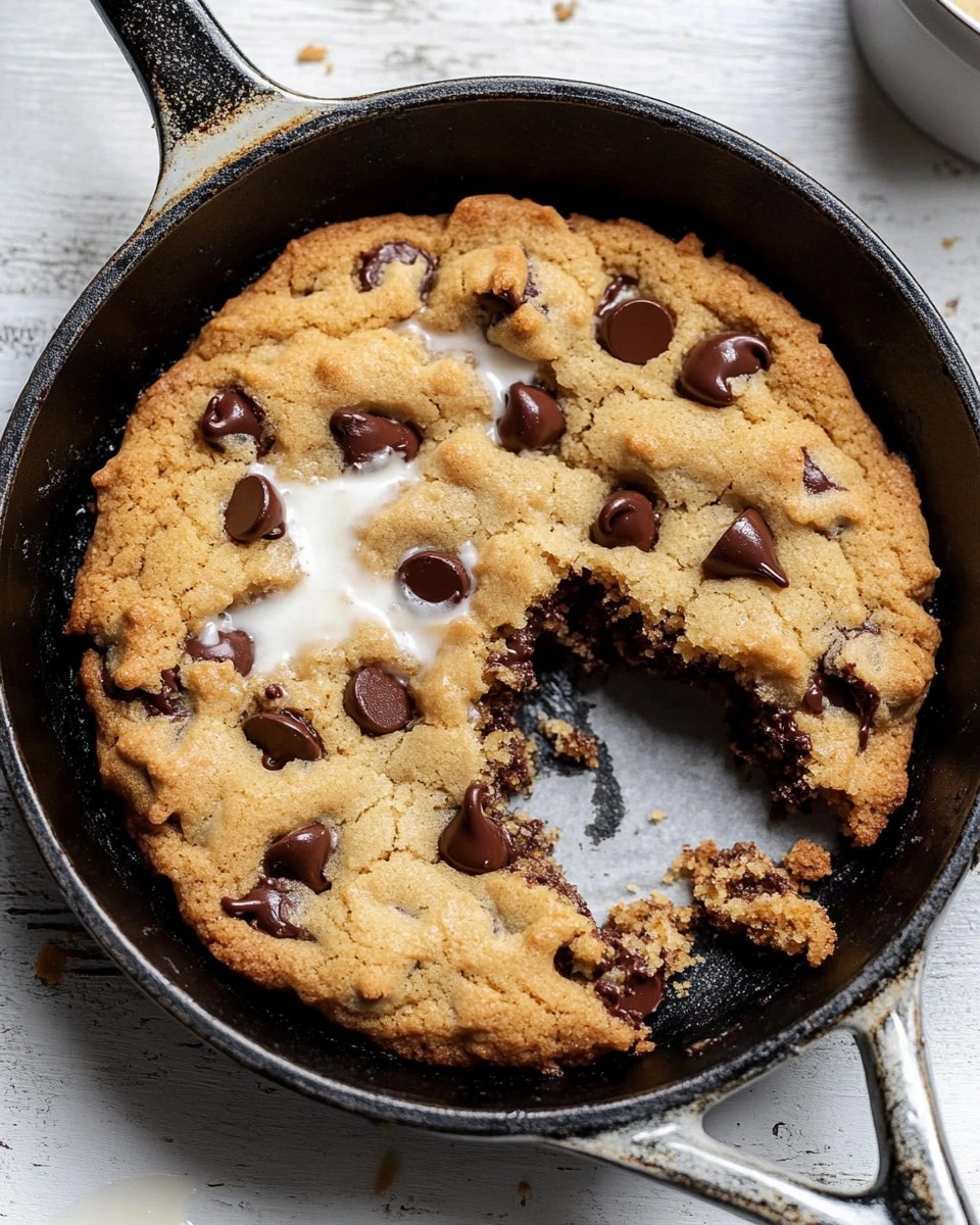 Chewy Gooey Chocolate Chip Skillet Cookie 31 Chewy-Gooey-Chocolate-Chip-Skillet-Cookie-Recipe