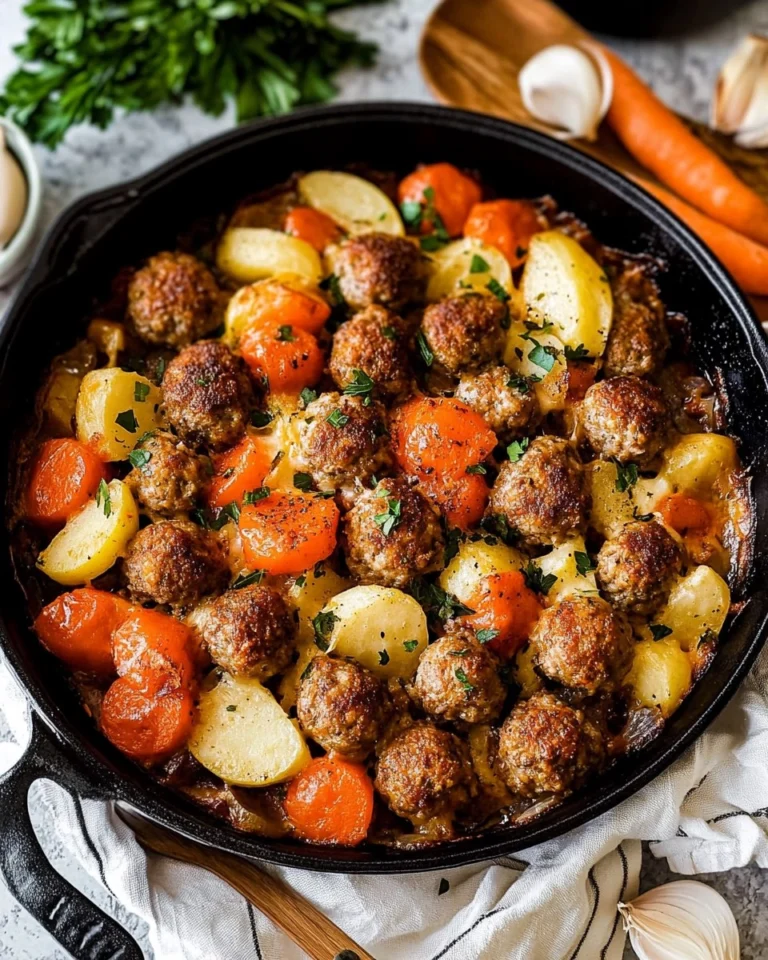 Classic-Meatball-Casserole-Recipe