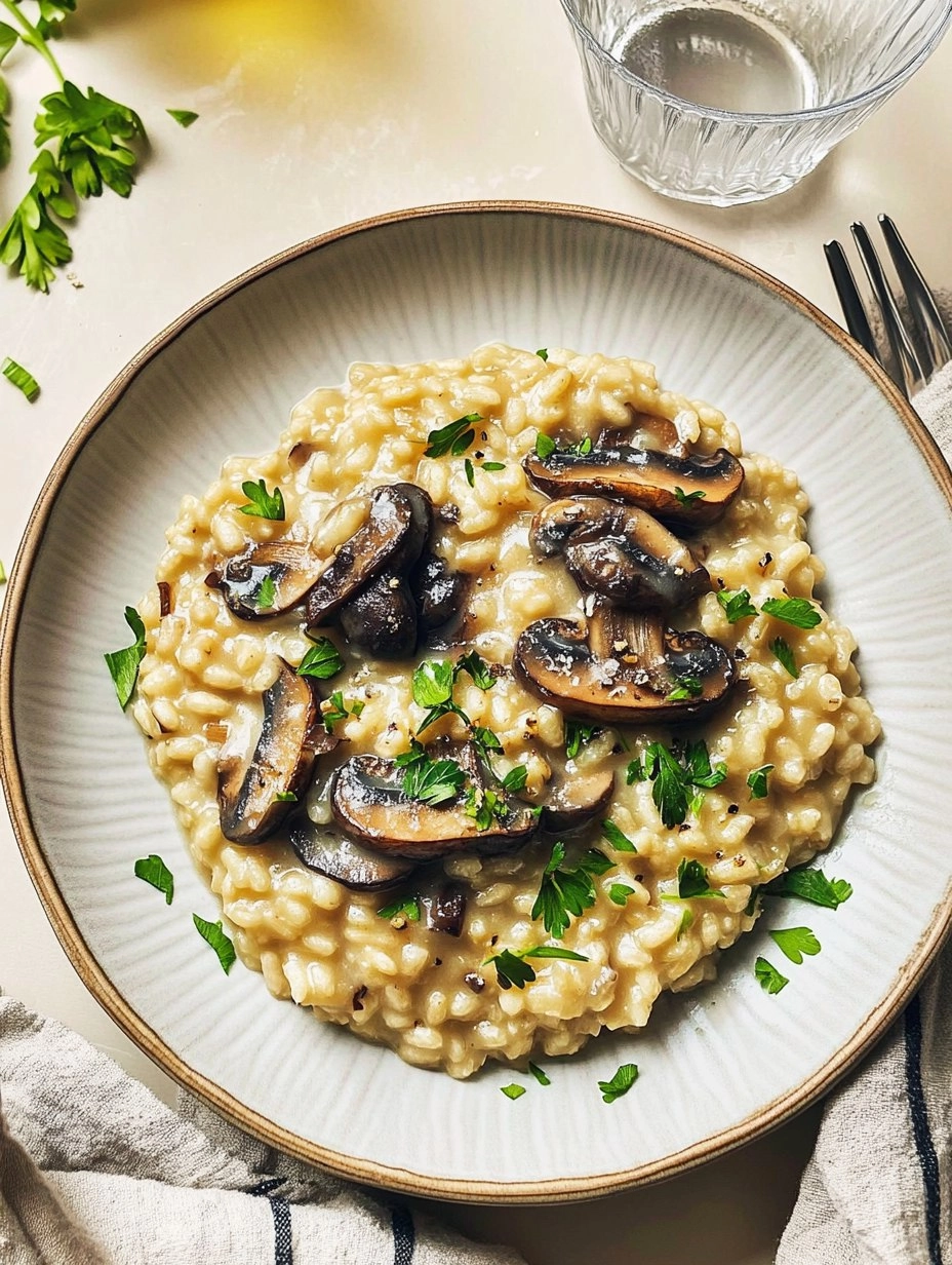 Creamy Mushroom Risotto 96 Creamy Mushroom Risotto