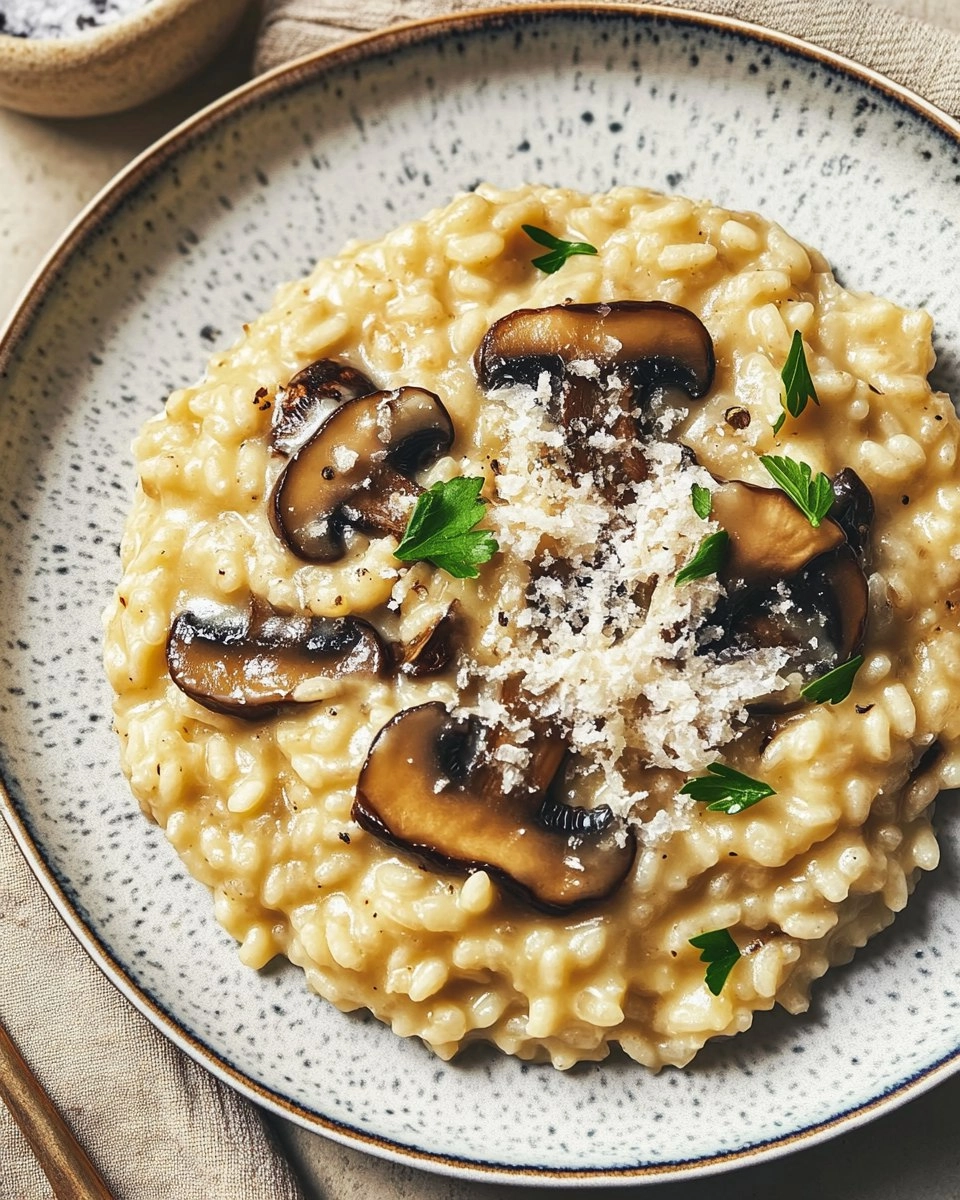 Creamy Mushroom Risotto 97 Creamy Mushroom Risotto