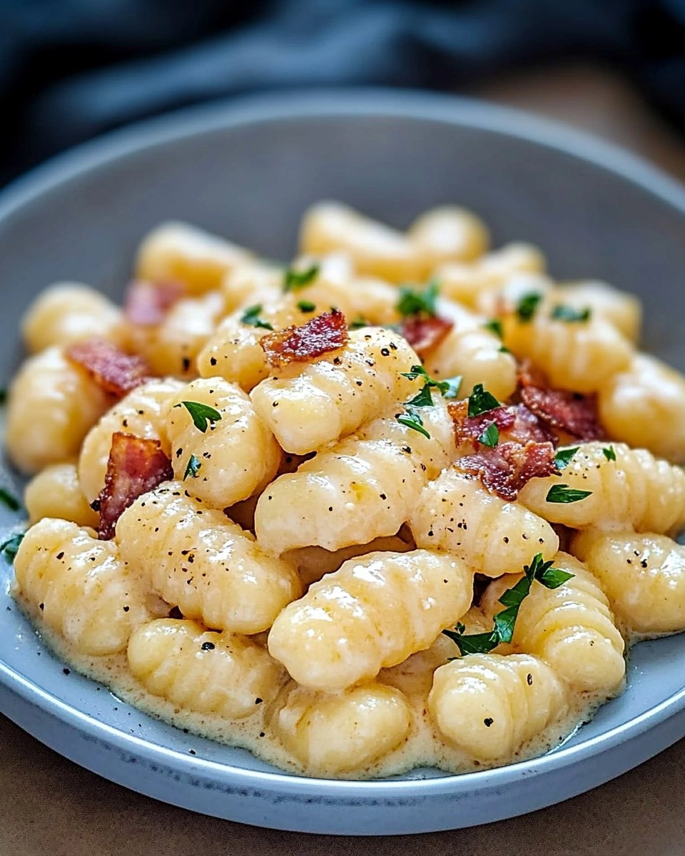 Creamy Pancetta Gnocchi 107 Creamy Pancetta Gnocchi