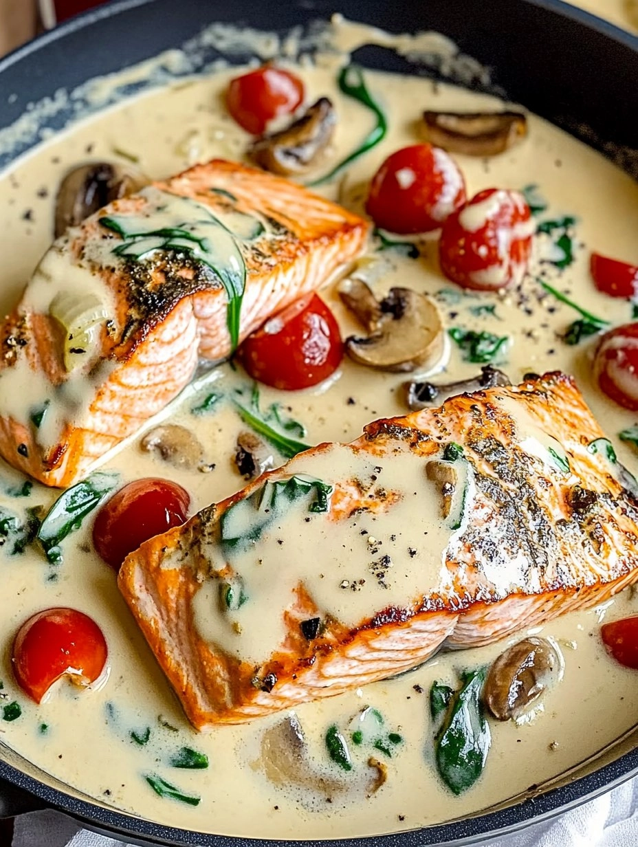 Creamy Tuscan Salmon