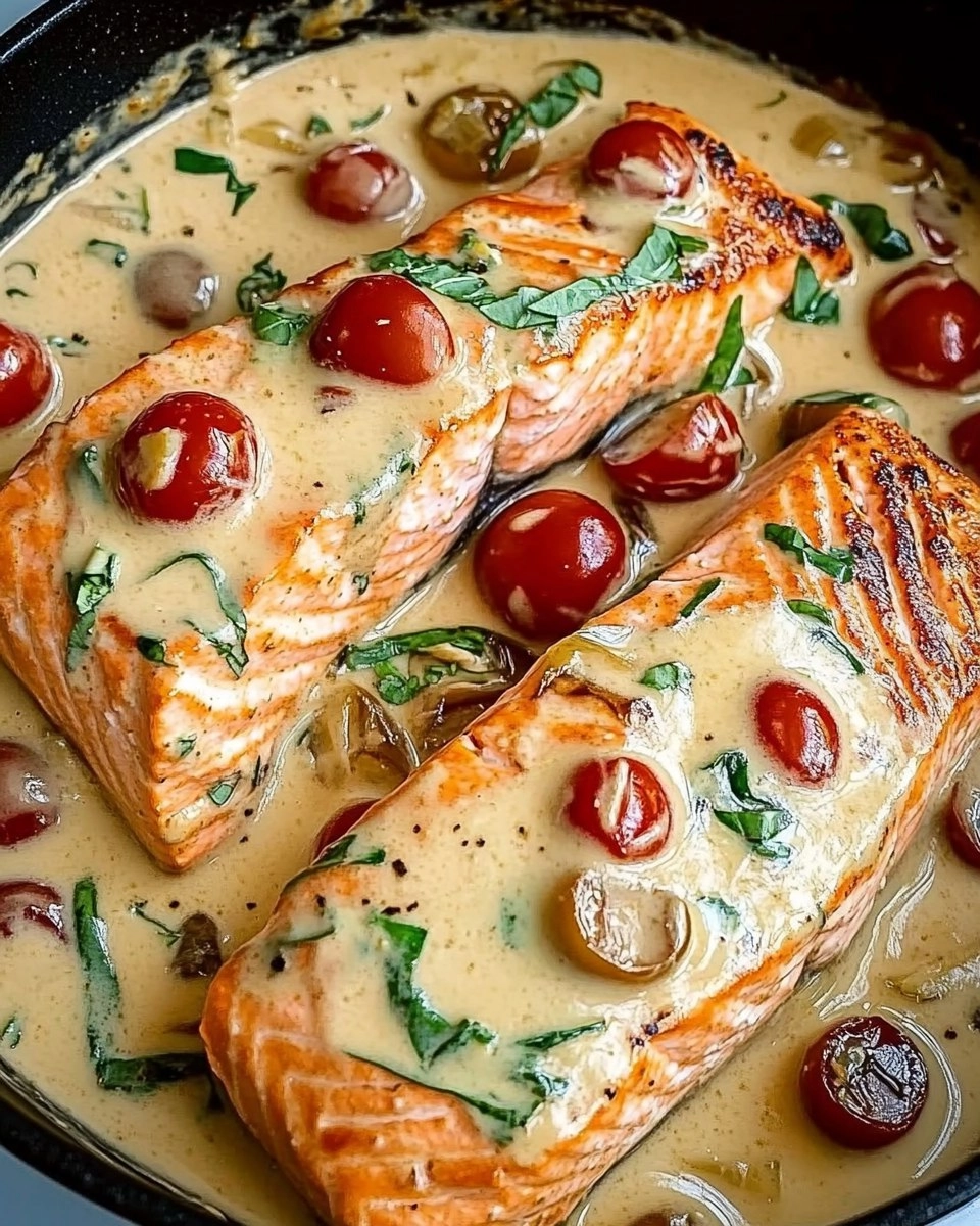 Creamy Tuscan Salmon