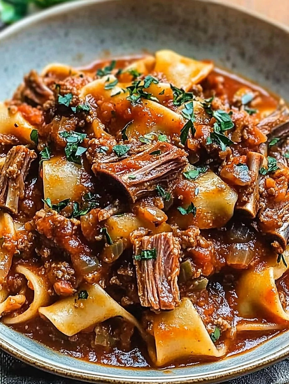 Crockpot Short Rib Ragu