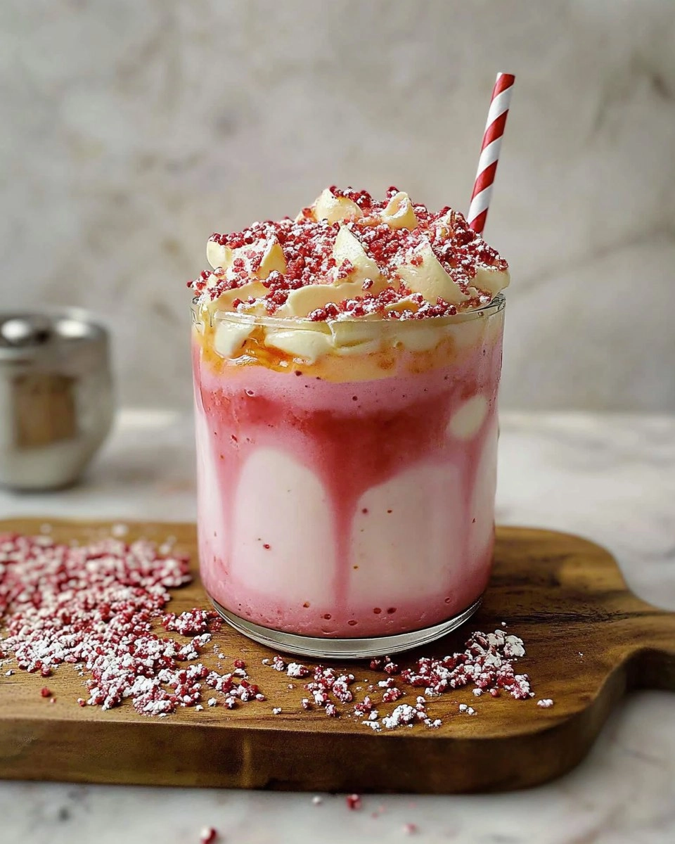 Cupid Float Valentine's Day Drink