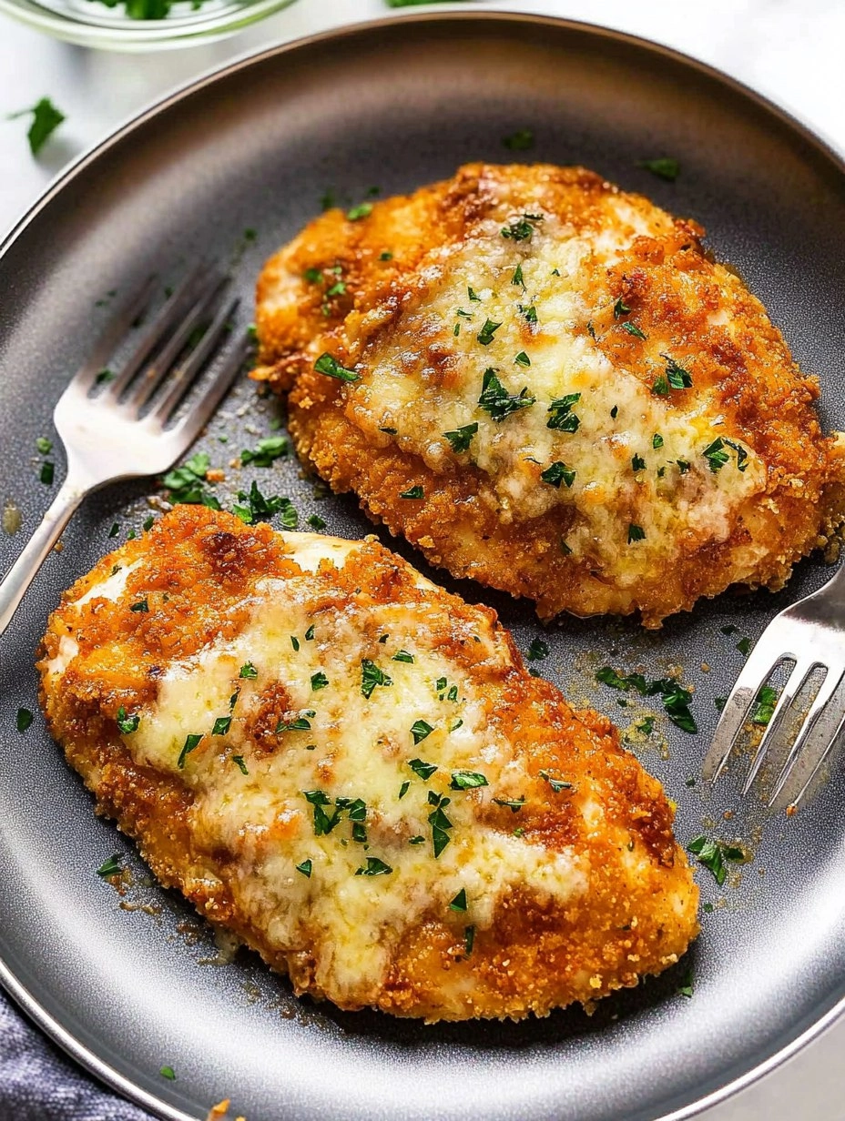 Easy Chicken Parmesan | Crispy Pan-Fried Chicken Breast