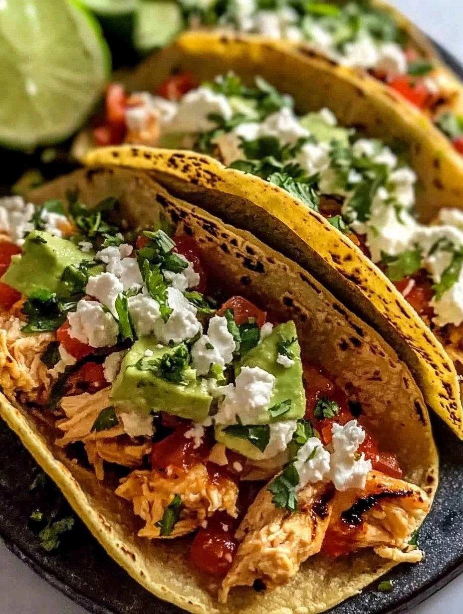 Easy Chicken Street Tacos