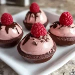 Easy-Chocolate-Raspberry-Mousse-Domes-Recipe