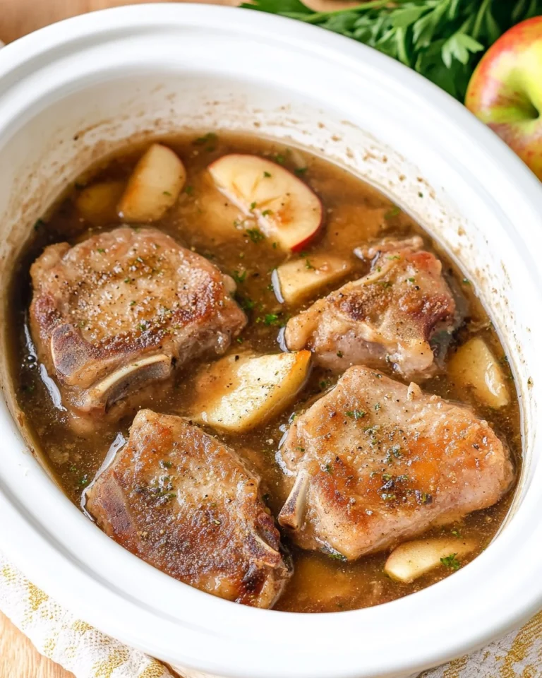 Fall-Apart-Tender-Crockpot-Apple-Pork-Chops-Recipe