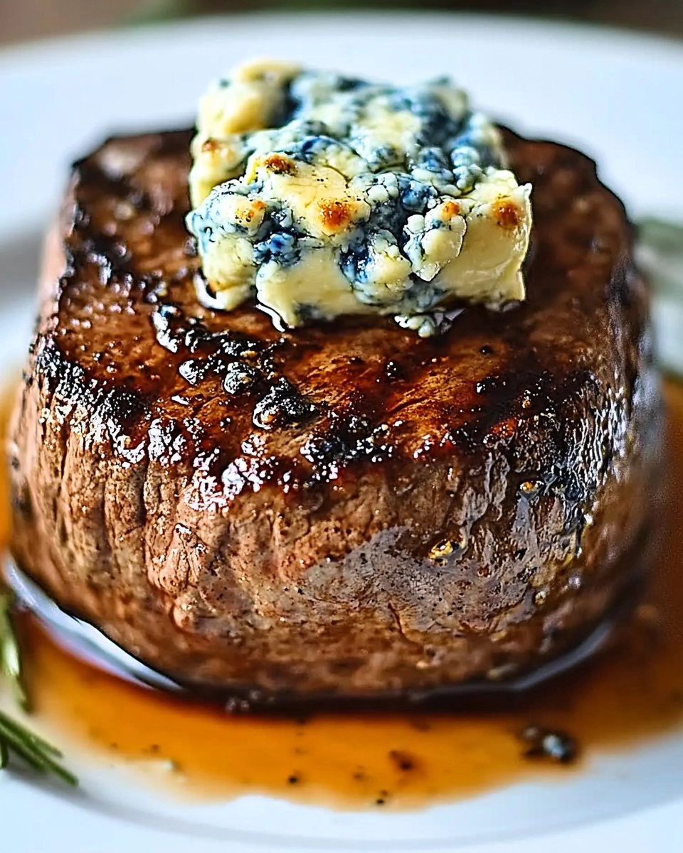 Filet Mignon with Blue Cheese Butter