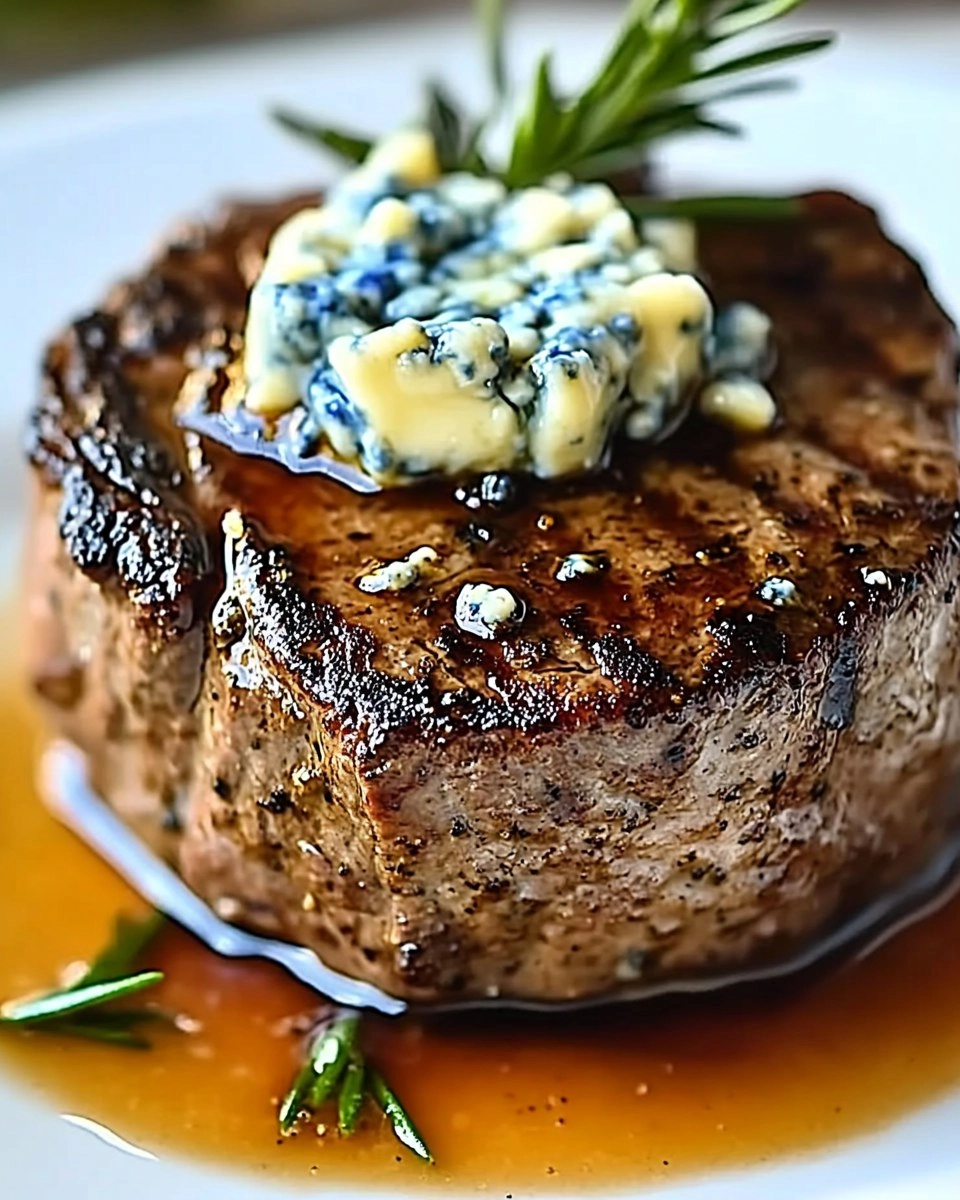 Filet Mignon with Blue Cheese Butter