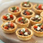 Galentine’s Brunch Foods : Savory Mini Tartlets 43 Galentines-Brunch-Foods-Savory-Mini-Tartlets-Recipe