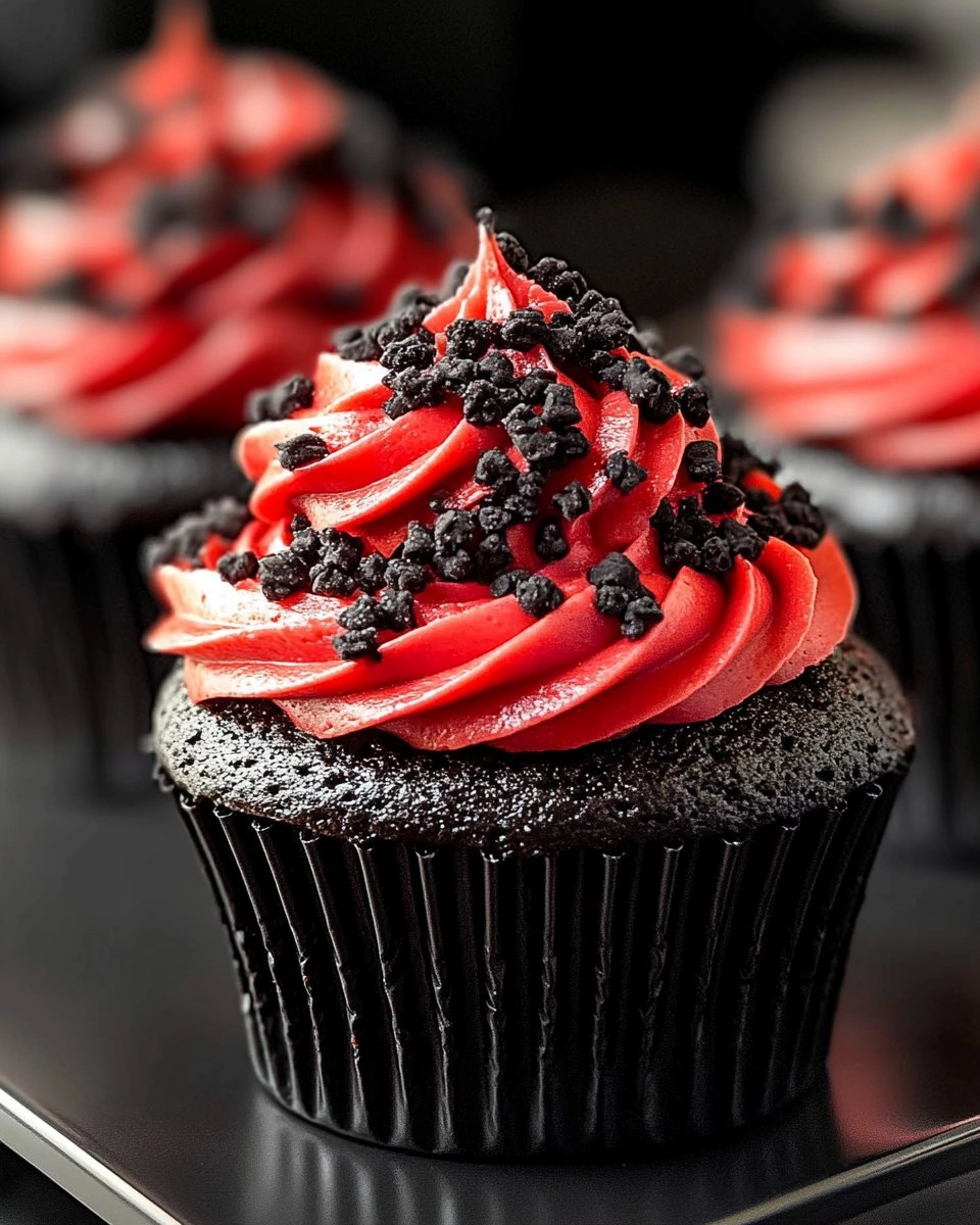 Goth Cupcakes