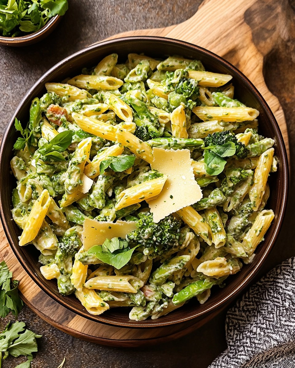 Green Goddess Pasta Salad