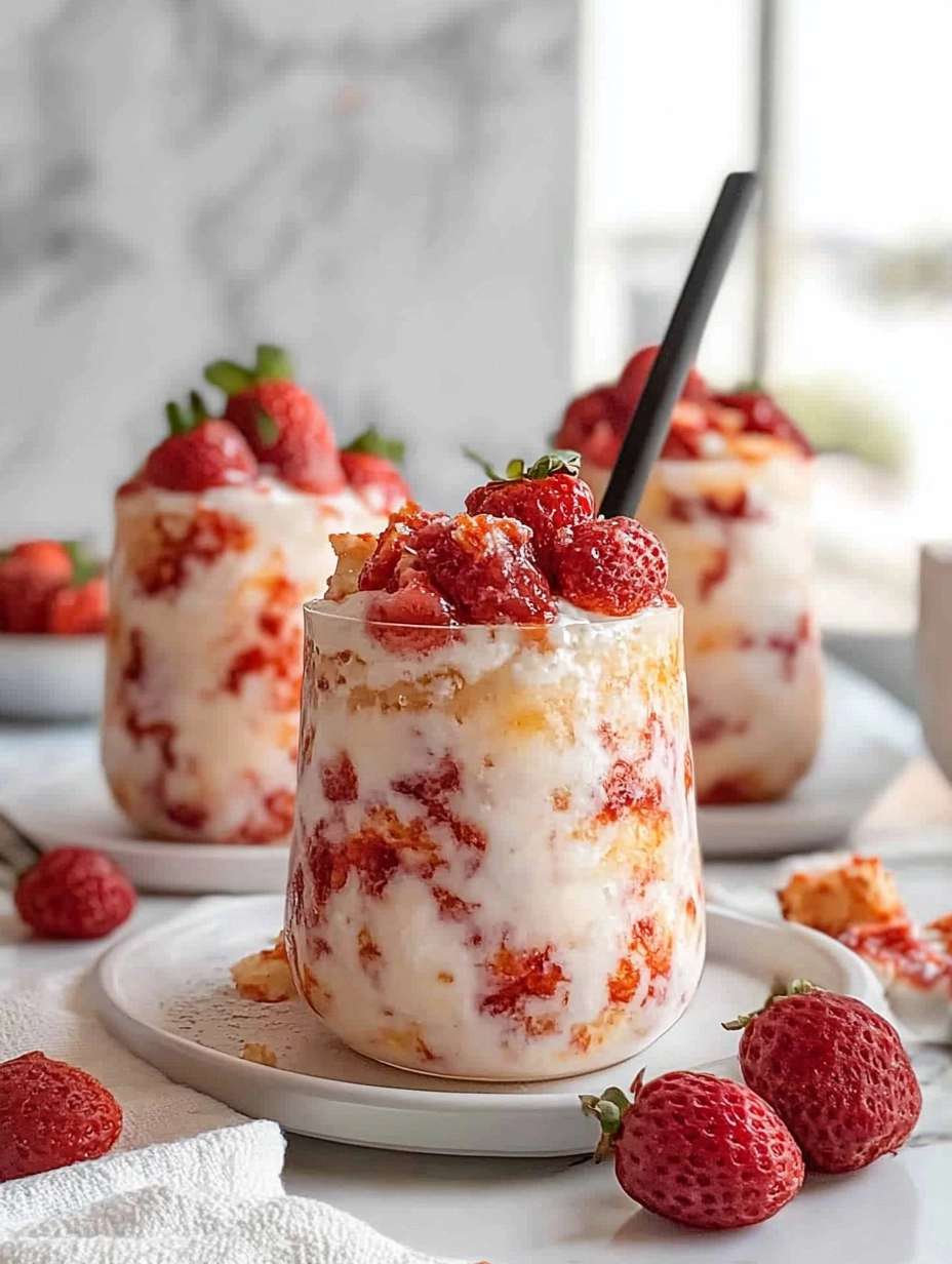 Korean Strawberry Milk