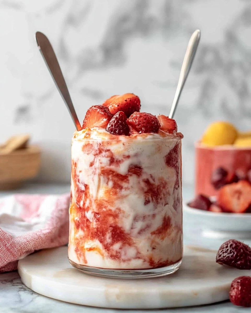 Korean Strawberry Milk