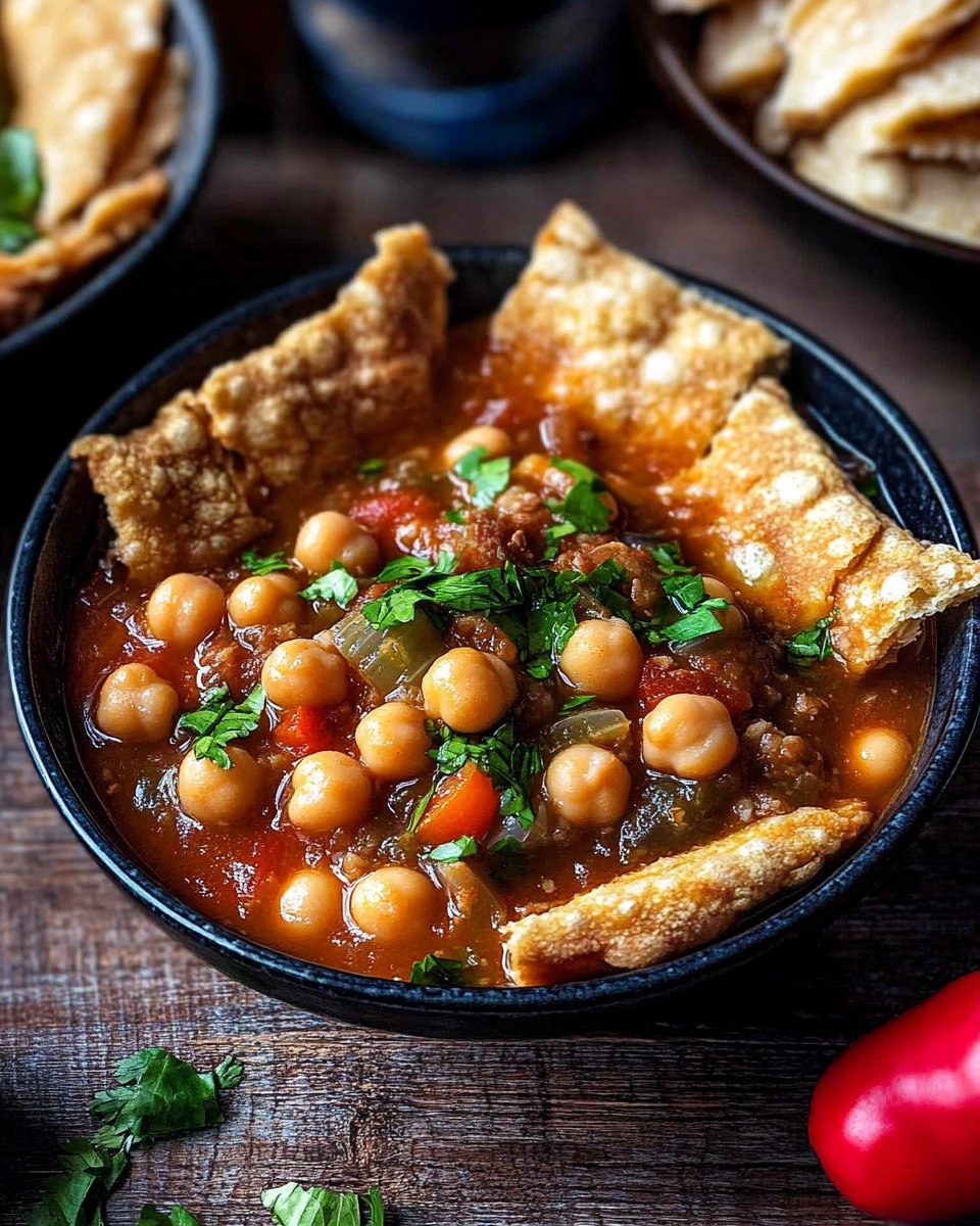 Lablabi (Tunisian Chickpea Stew) 