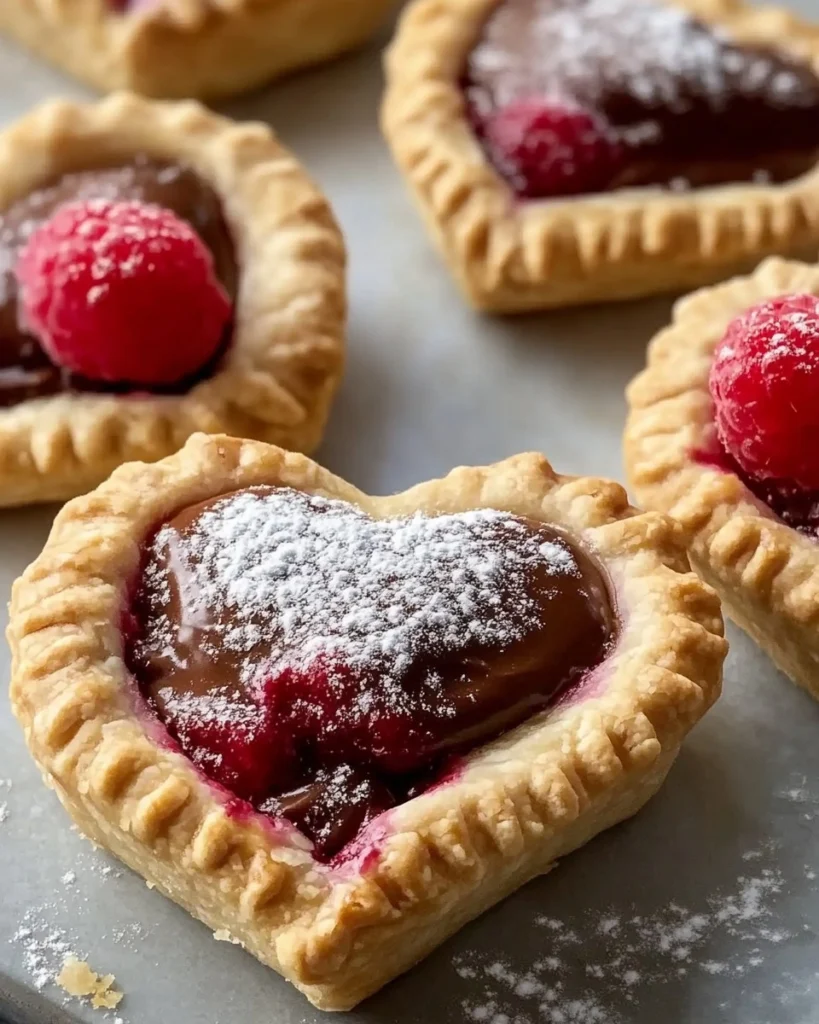 Raspberry-Nutella-Heart-Pies-Recipe