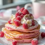 Romantic Brunch Ideas Pink Pancakes 118 Romantic-Brunch-Ideas-Pink-Pancakes-Recipe