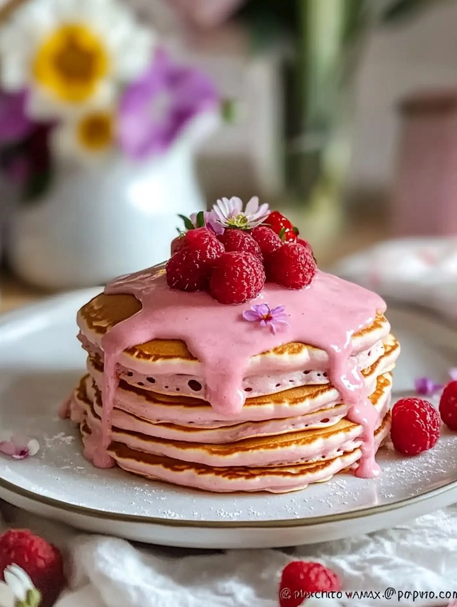 Romantic Brunch Ideas Pink Pancakes 116 Romantic Brunch Ideas Pink Pancakes