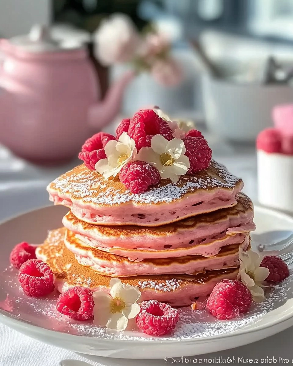 Romantic Brunch Ideas Pink Pancakes 117 Romantic Brunch Ideas Pink Pancakes