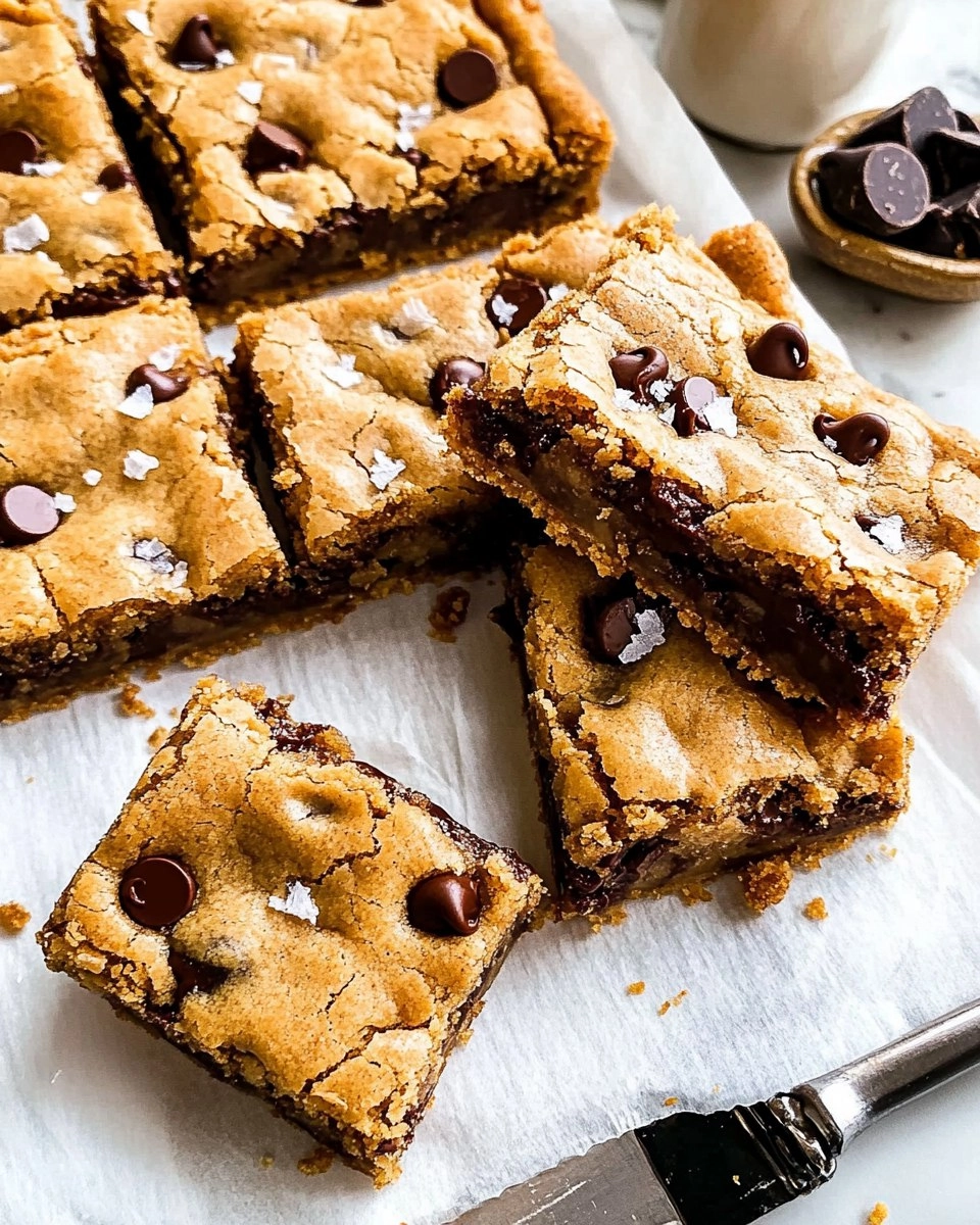 Salted Brown Butter Chocolate Chip Cookie Bars 102 Salted Brown Butter Chocolate Chip Cookie Bars