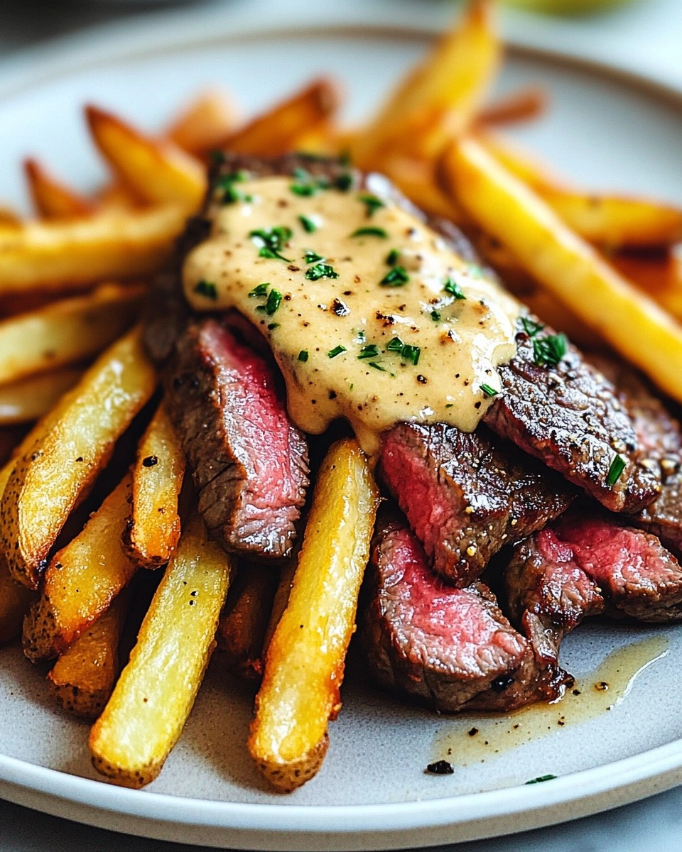 Steak Frites with Honey Dijon Aioli