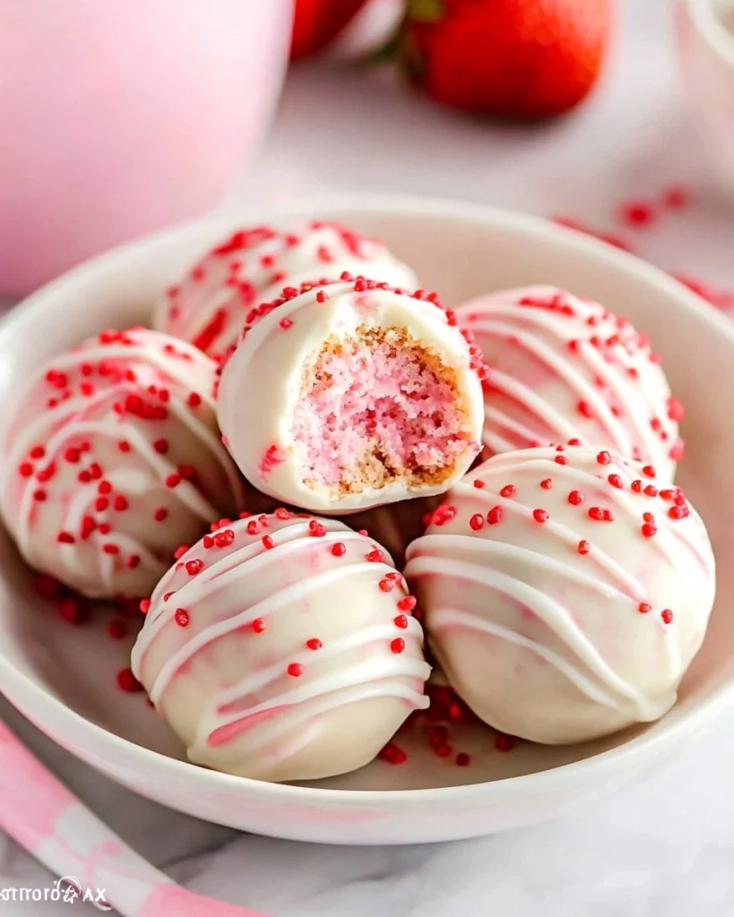 Strawberry-Cake-Truffles-Recipe