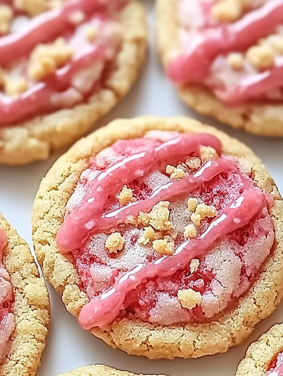 Strawberry Crunch Cookies