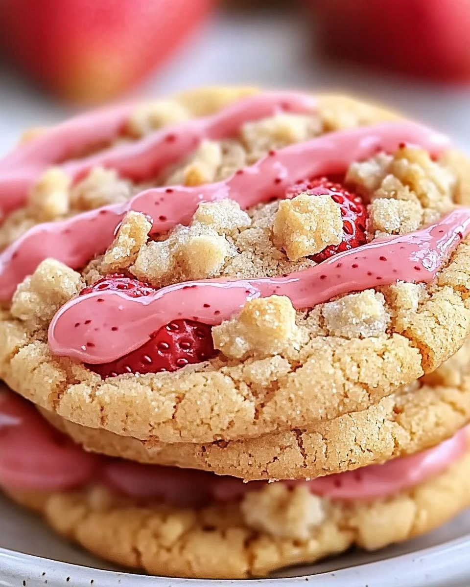 Strawberry Crunch Cookies