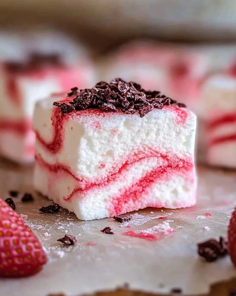 Strawberry-Swirl-Marshmallows-Recipe