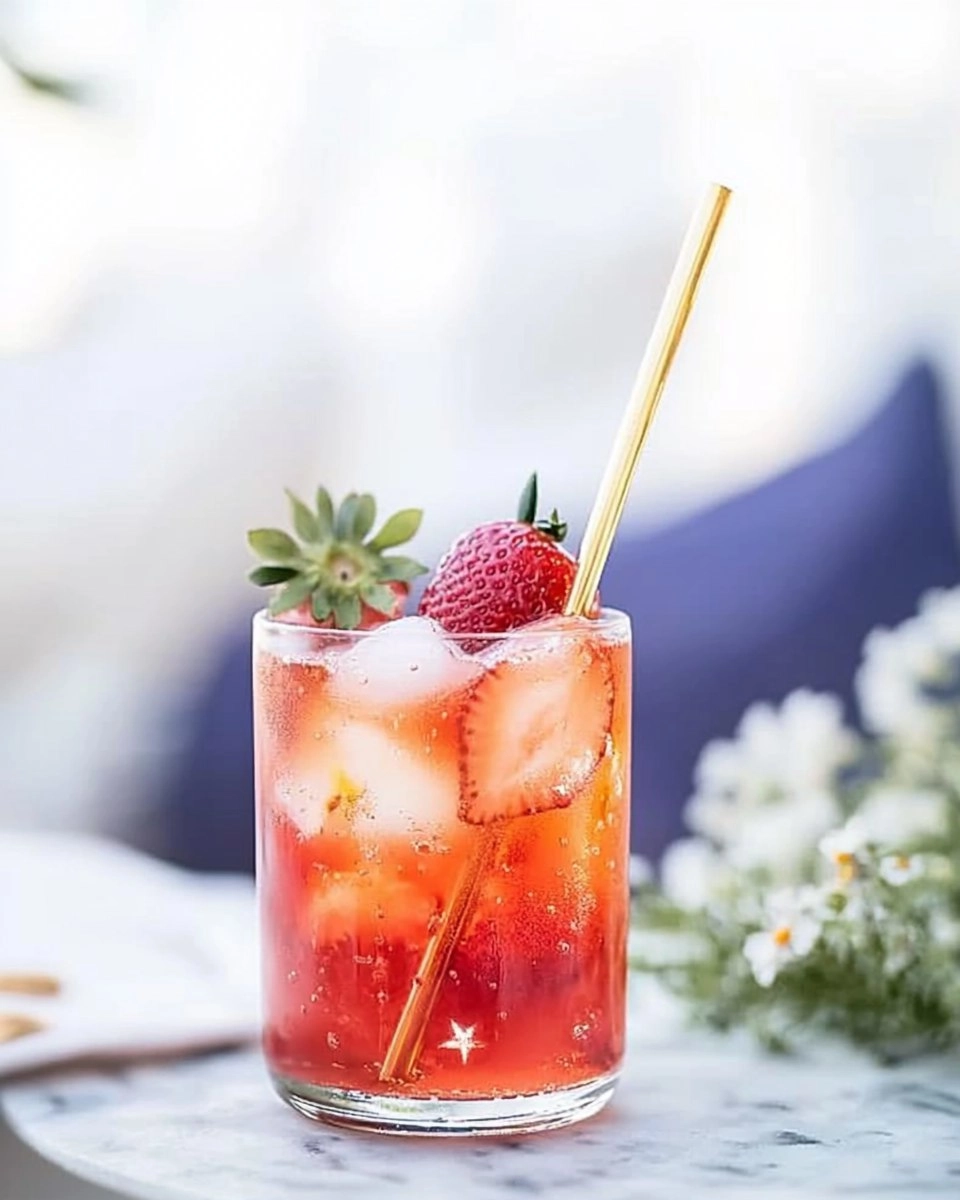 The Best Strawberry Tequila Sodas