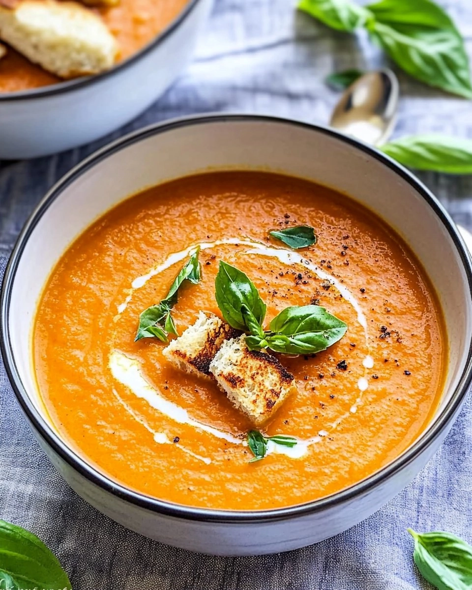 Tomato Soup | Easy Creamy Tomato Soup