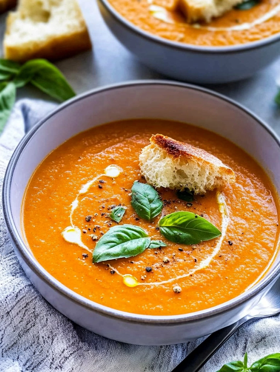 Tomato Soup | Easy Creamy Tomato Soup