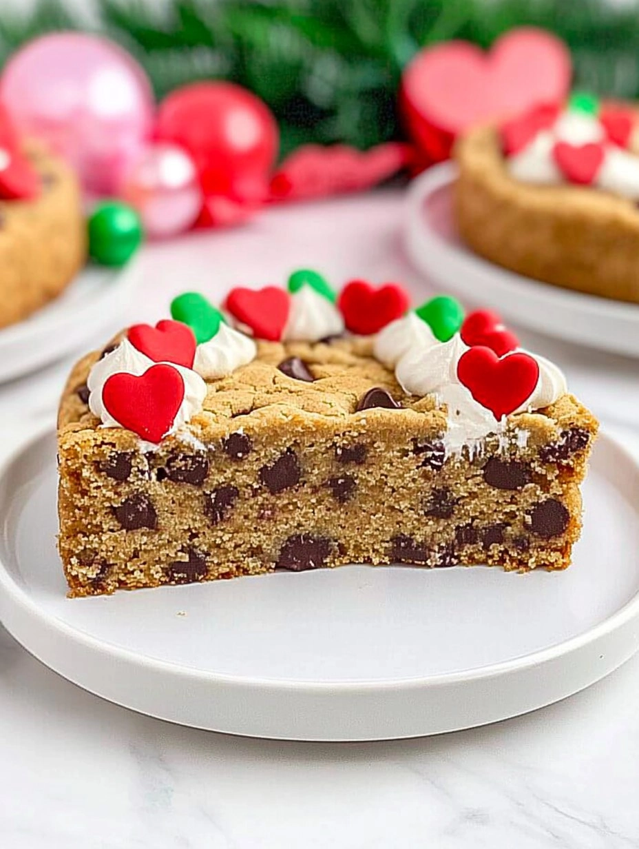 Valentine Easy Cookie Cake
