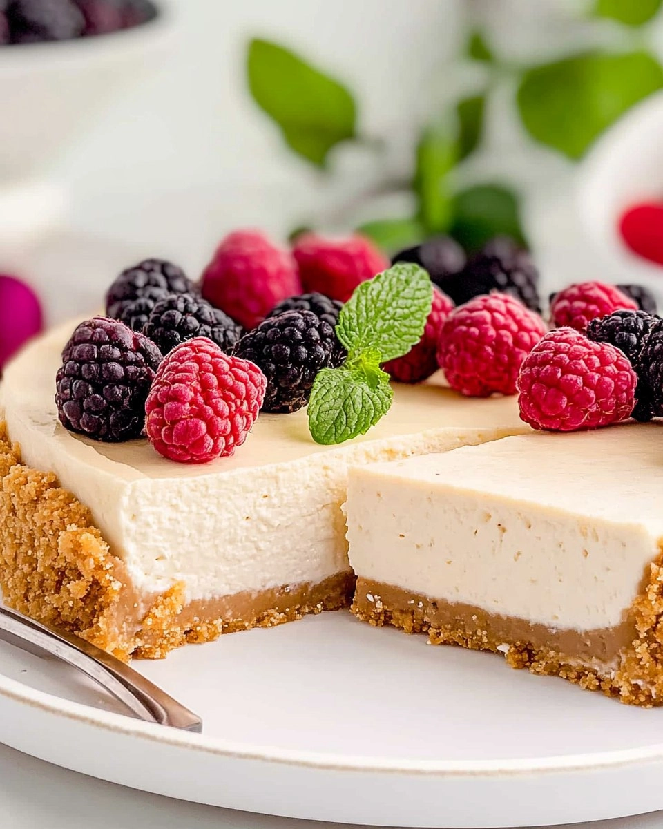 Valentine Eggless Cheesecake 