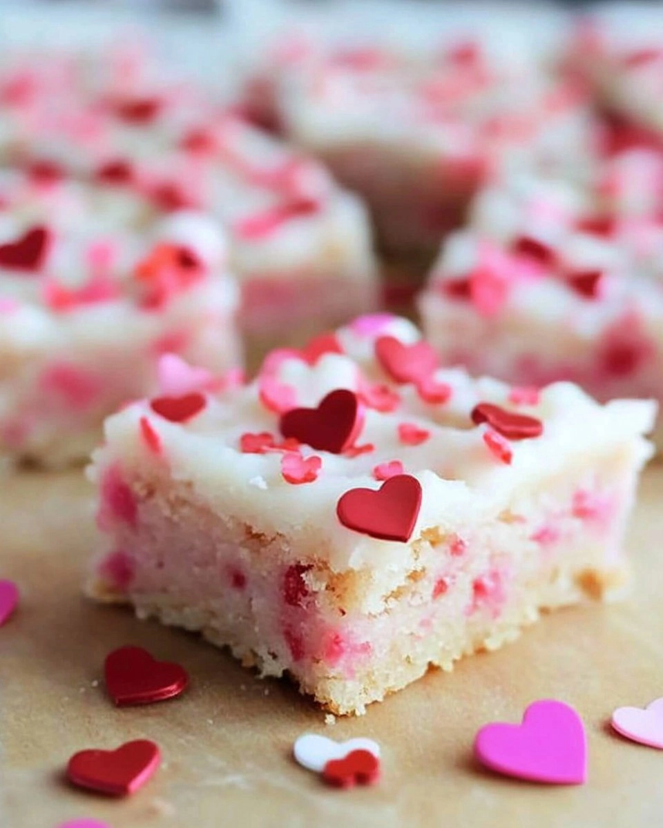 Valentine Sugar Cookie Bar