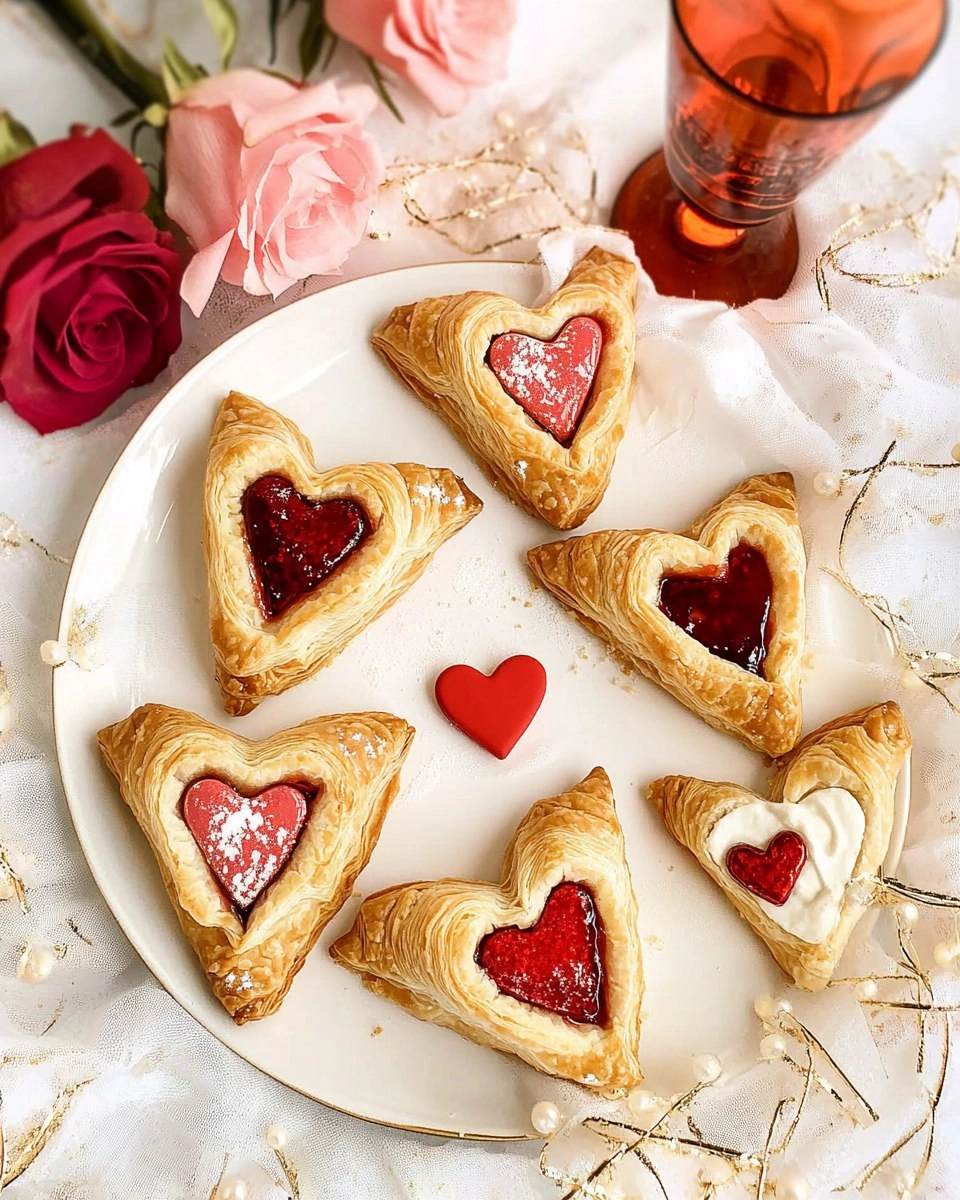 Valentines Love Letter Pastries