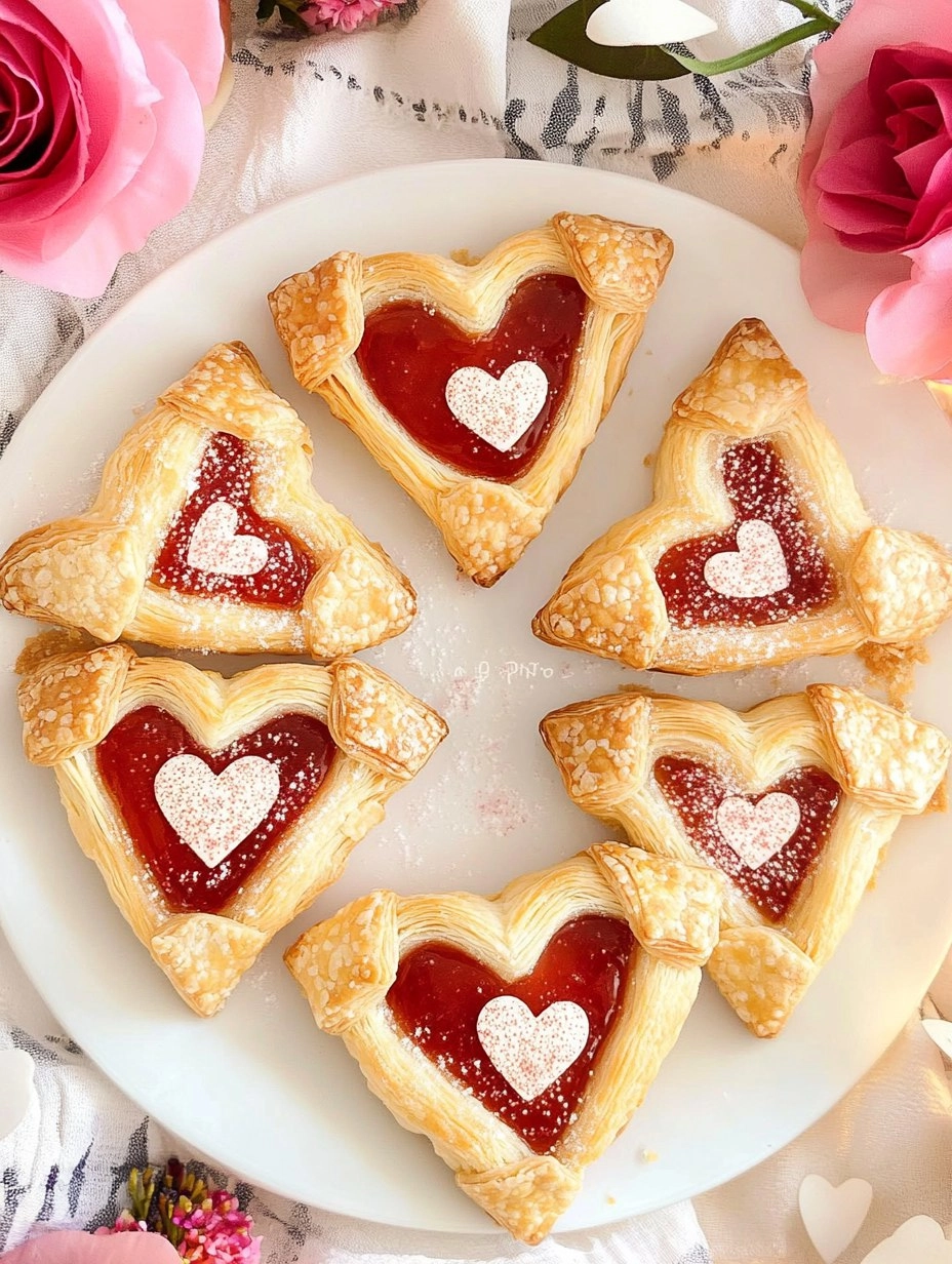 Valentines Love Letter Pastries