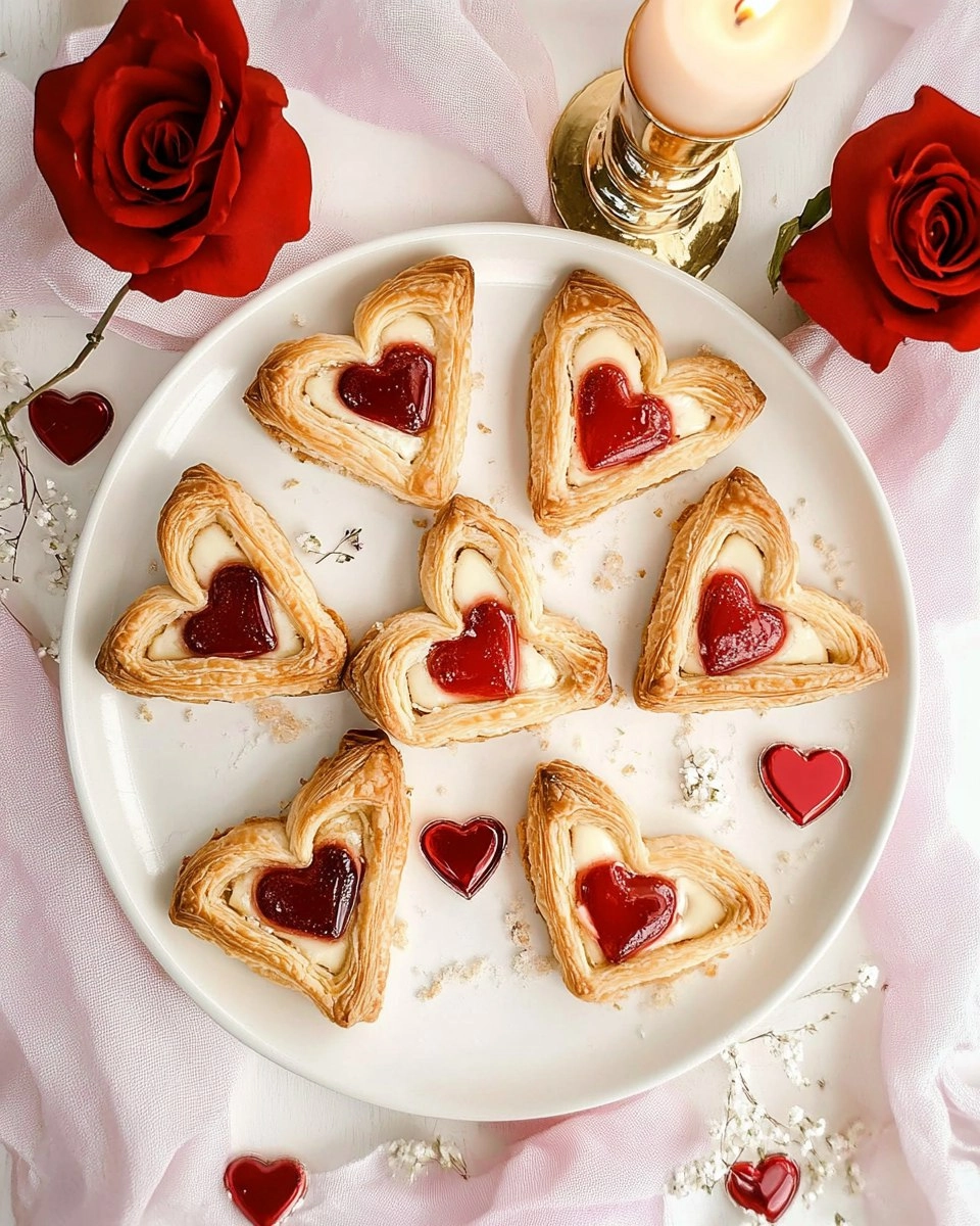 Valentines Love Letter Pastries