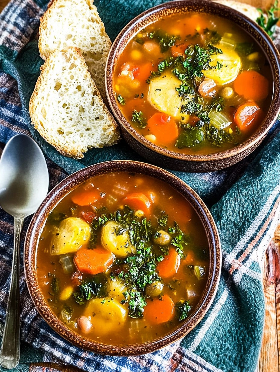 Winter Vegetable Soup 116 Winter Vegetable Soup